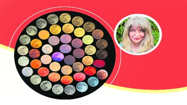 Italian photographer: ఆమెది.. రంగురంగుల చంద్రలోకం..!