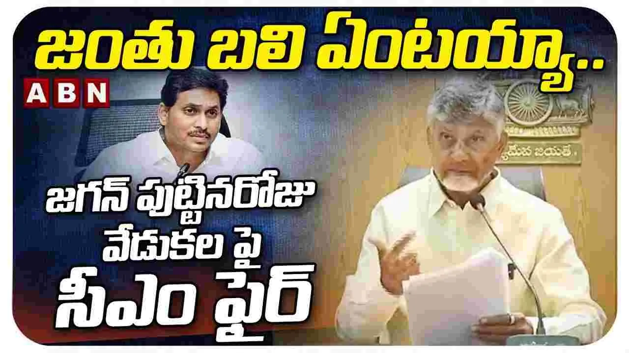 CM Chandrababu: హత్య చేస్తే పోస్టుమార్టమే.. కుప్పిగంతులు ఆపండి.. సీఎం స్ట్రాంగ్ వార్న్