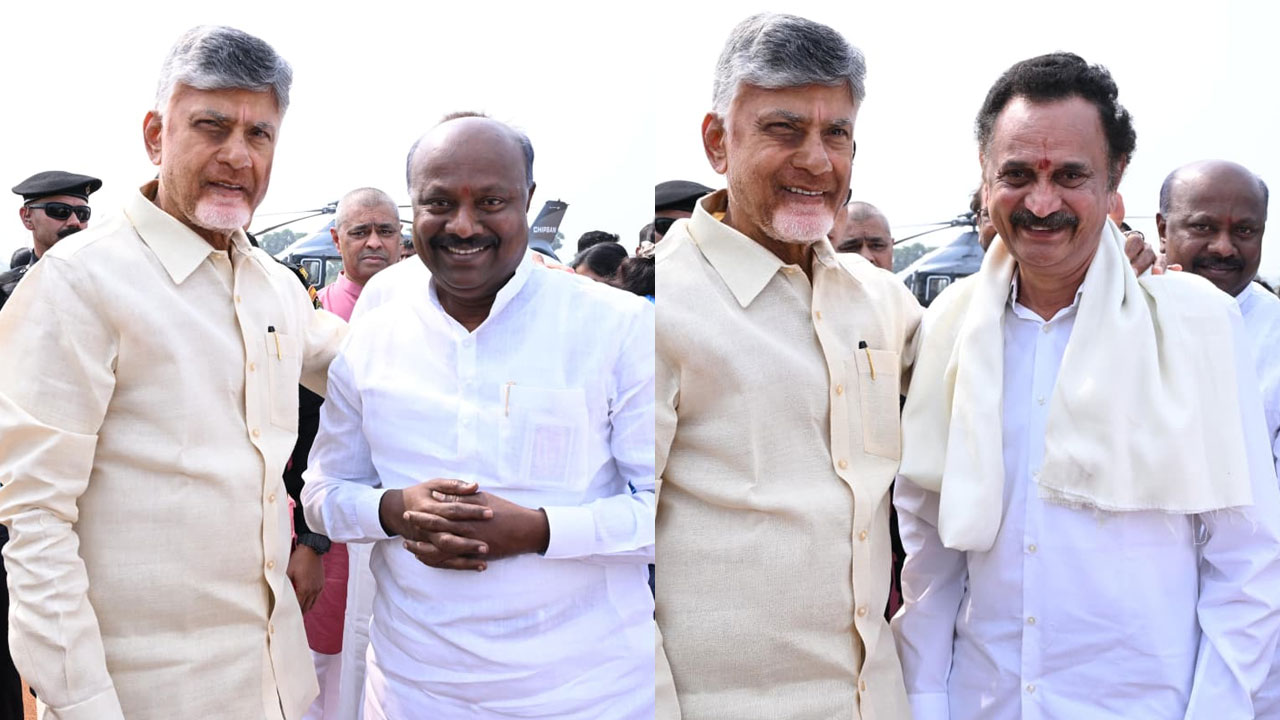 CM Chandrababu: అనకాపల్లికి సీఎం చంద్రబాబు.. మంత్రులు, నేతల ఘన స్వాగతం