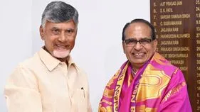 CM Chandrababu: కేంద్రమంత్రి శివరాజ్‌ను ఇంటికి ఆహ్వానించిన సీఎం చంద్రబాబు  