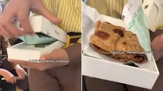 student prank viral: వార్నీ.. ఈ కుర్రాడు మమూలోడు కాదు.. ఐ ఫోన్ బాక్స్‌ను ఎలా మార్చాడో చూడండి.. 