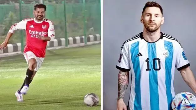 Hyderabad: మెస్సీ ఫుట్‌బాల్‌ మ్యాచ్‌కు 2,500 మంది పోలీసులతో బందోబస్తు