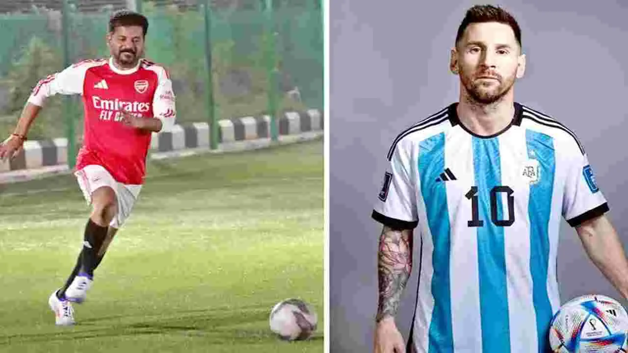 Hyderabad: మెస్సీ ఫుట్‌బాల్‌ మ్యాచ్‌కు 2,500 మంది పోలీసులతో బందోబస్తు