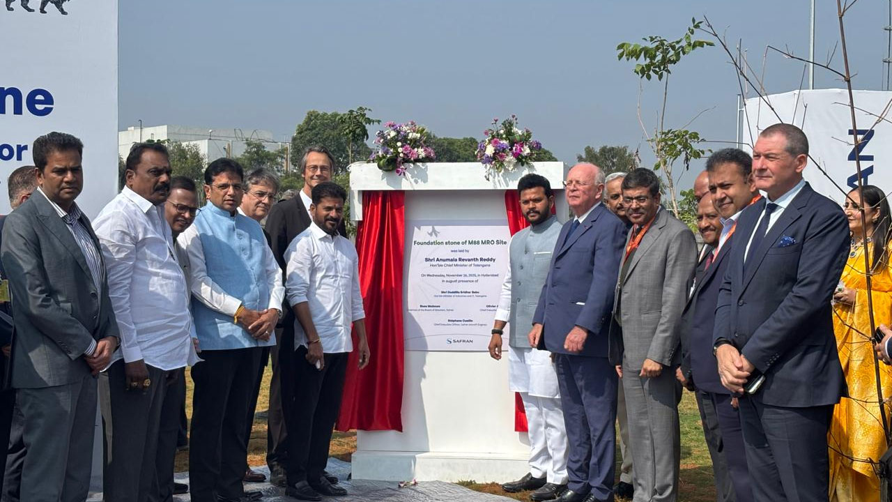 CM Revanth: సఫ్రాన్ ఎమ్‌ఆర్‌వో నూతన సెంటర్‌ ప్రారంభం.. పాల్గొన్న సీఎం రేవంత్ 