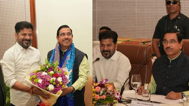 Revanth Reddy Fine Rice: సన్న బియ్యాన్ని పంపిణీ చేయండి.. కేంద్రమంత్రితో సీఎం