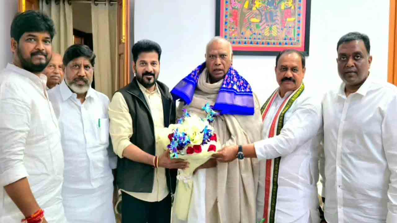CM Revanth Reddy: రాహుల్ గాంధీని ఢిల్లీలో కలిసిన సీఎం రేవంత్‌రెడ్డి బృందం