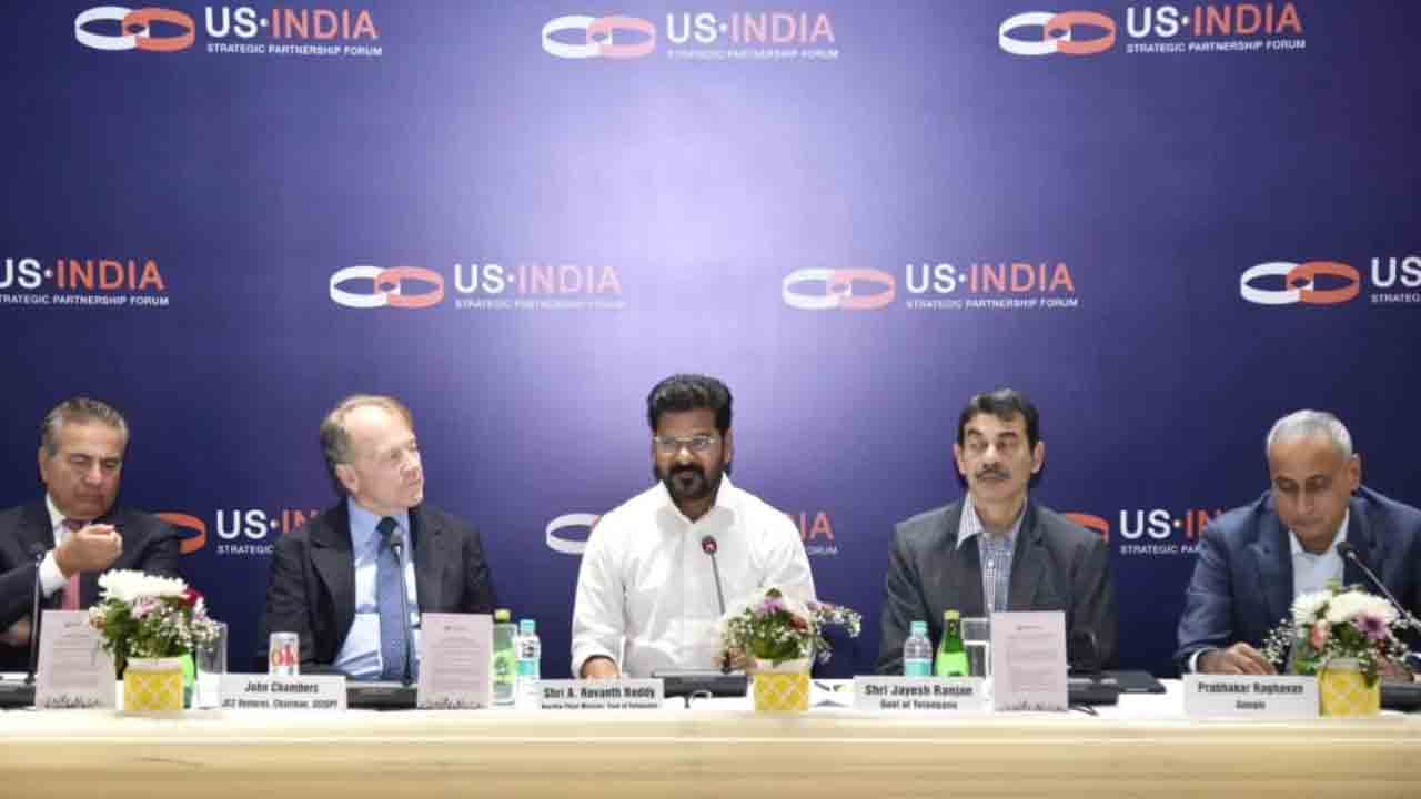 CM Revanth Reddy: ఢిల్లీలో USISPF వార్షిక సమావేశం.. పాల్గొన్న సీఎం రేవంత్‌రెడ్డి