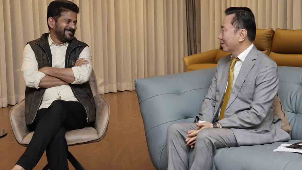 CM Revanth Reddy: విన్‌గ్రూప్  ప్రతినిధులతో సీఎం రేవంత్‌రెడ్డి ఢిల్లీలో భేటీ