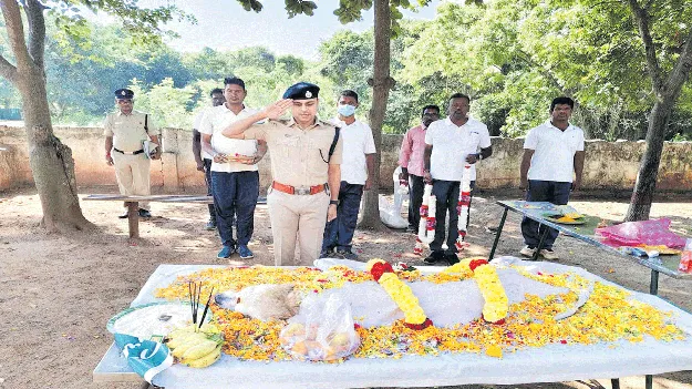 పోలీస్‌ జాగిలం అర్జున్‌ మృతి