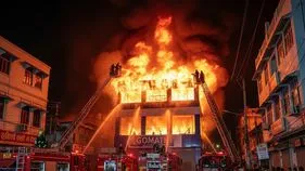 Shalibanda Fire Accident: శాలిబండ అగ్నిప్రమాదం... షాపు యజమాని మృతి