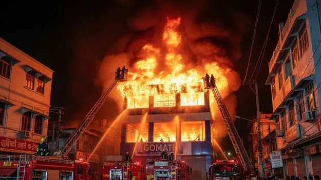 Shalibanda Fire Accident: శాలిబండ అగ్నిప్రమాదం... షాపు యజమాని మృతి