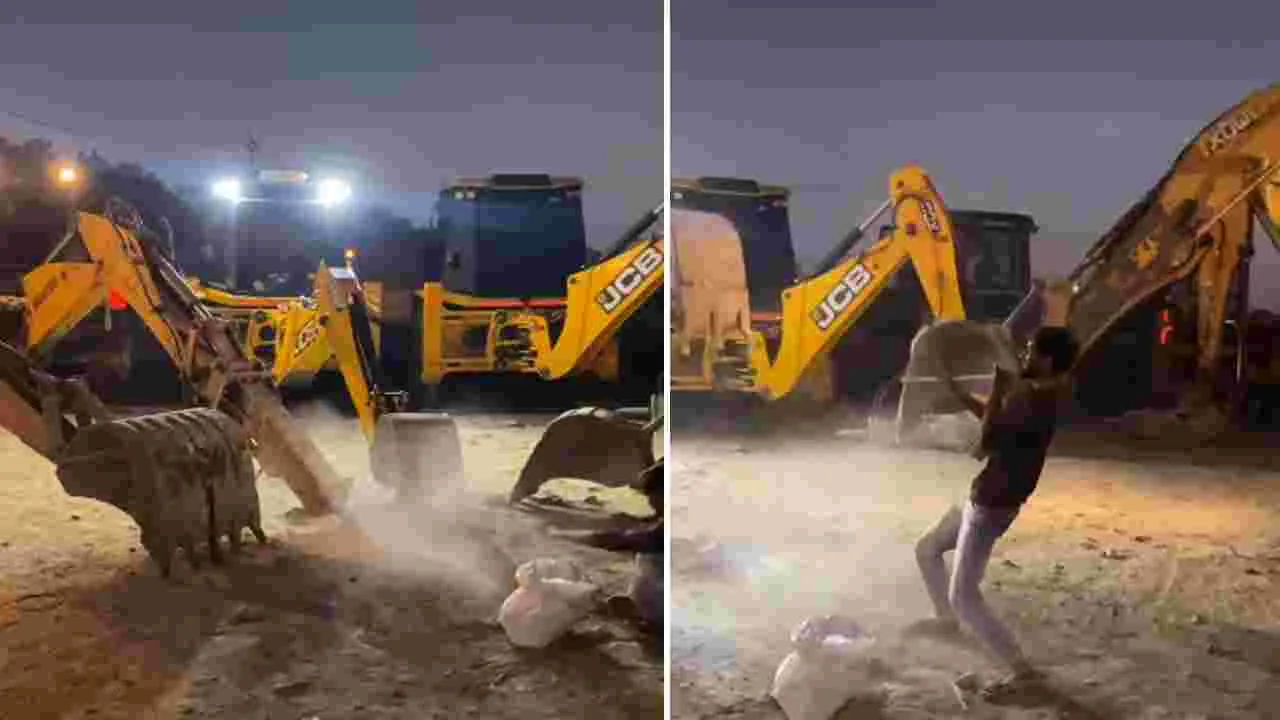 JCB Nagini dance: వావ్.. సూపర్ ట్యాలెంట్.. జేసీబీలతో నాగినీ డ్యాన్స్ ఎలా వేయించారో చూడండి.. 