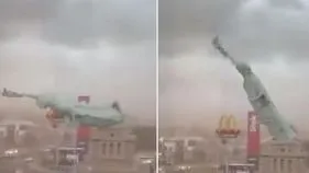 Brazil statue collapse: కుప్పకూలిన స్టాట్యూ ఆఫ్ లిబర్టీ విగ్రహం.. అసలేం జరిగిందంటే.. 