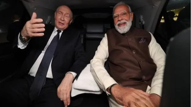 Modi Putin selfie: మోదీ-పుతిన్ సెల్ఫీ.. అమెరికాలో భయాందోళనలు.. ట్రంప్‌పై విమర్శలు..