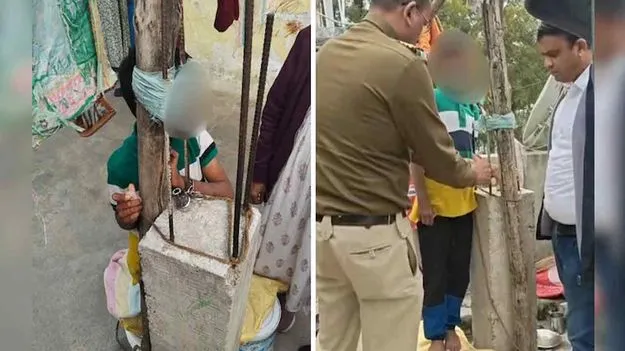 Nagpur Child Incident: కొడుకు చెడు బుద్ధిని మార్చేందుకు పేరెంట్స్ దారుణం.. గొలుసులతో బంధించి