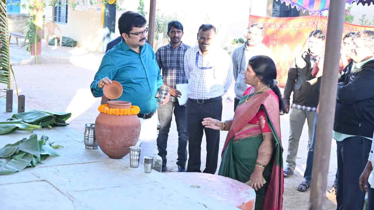 ప్రశాంతంగా ప్రారంభమైన తొలి విడత పంచాయతీ ఎన్నికల పోలింగ్