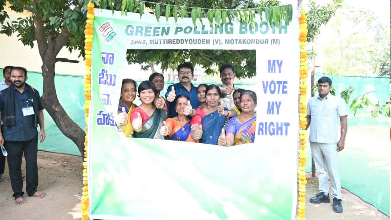 తుది పోలింగ్‌కు పోటెత్తిన ఓటర్లు.. నేటితో ముగిసిన పంచాయతి ఎన్నికల ప్రక్రియ