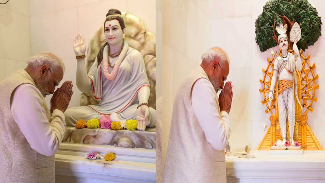 Ayodhya Balaram Temple: అయోధ్యలో కన్నుల పండువగా కాషాయ ధ్వజారోహణ.. హాజరైన పలువురు ప్రముఖులు