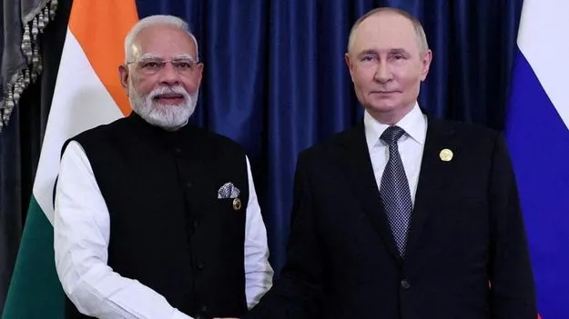 PM Modi Putin dinner: రష్యా అధ్యక్షుడికి స్వయంగా స్వాగతం పలికిన ప్రధాని మోదీ.. ప్రైవేట్ డిన్నర్..