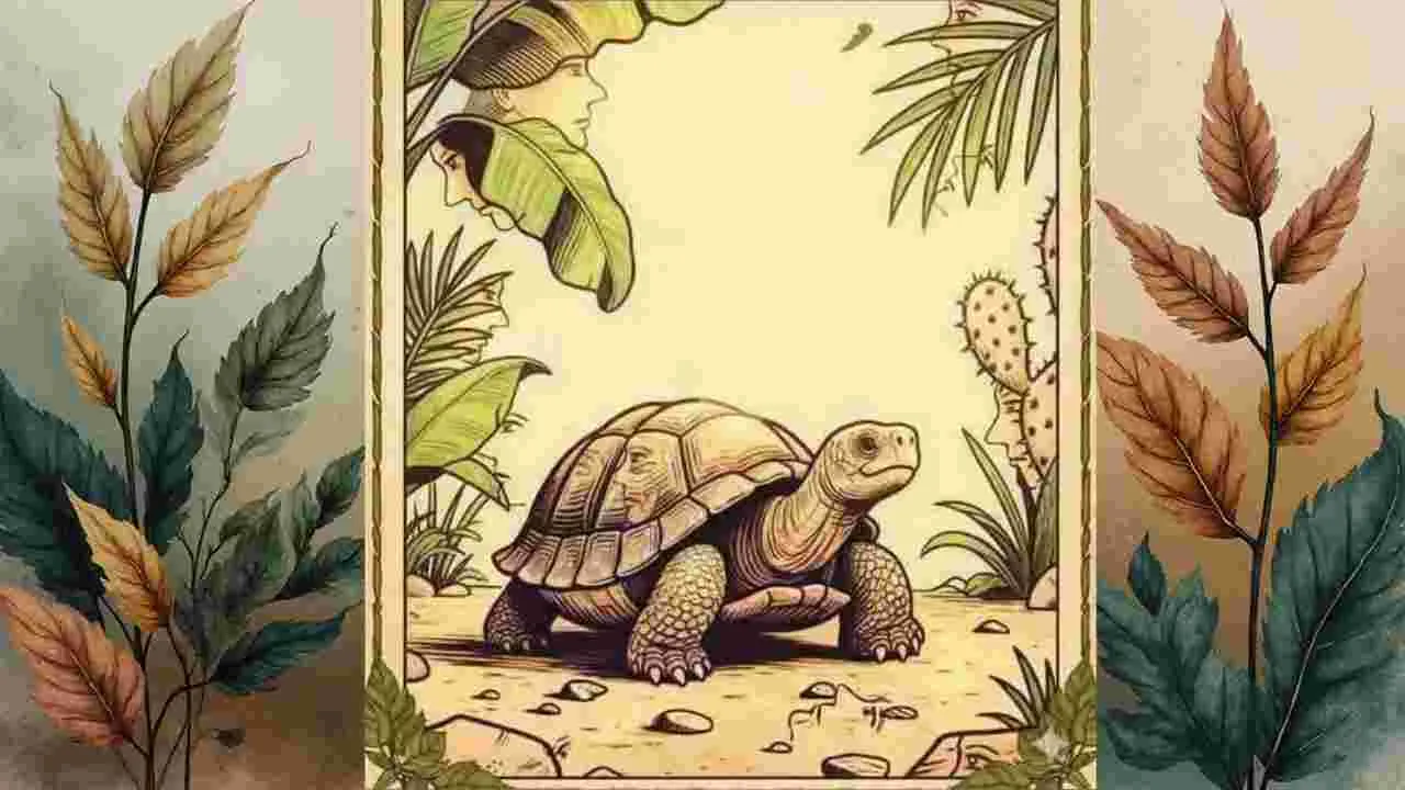 Optical Illusion Test: ఈ ఫొటోలో తాబేలుతో పాటు కొందరు వ్యక్తులు కూడా ఉన్నారు.. 17 సెకెన్లలో కనిపెట్టండి..