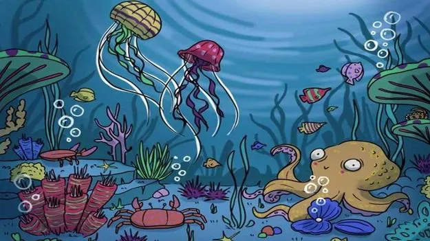 Optical Illusion Test: మీ కళ్లు షార్ప్ అయితే.. సముద్రం అడుగున ఉన్న నిధిని 15 సెకెన్లలో కనిపెట్టండి..