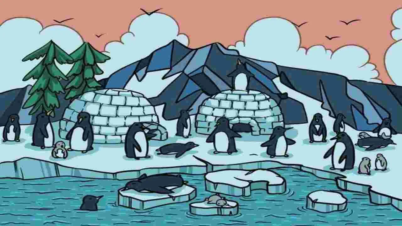Optical Illusion Test: మీ బ్రెయిన్‌కు పరీక్ష.. ఈ మంచులో పెంగ్విన్‌ను 15 సెకెన్లలో కనిపెట్టండి..