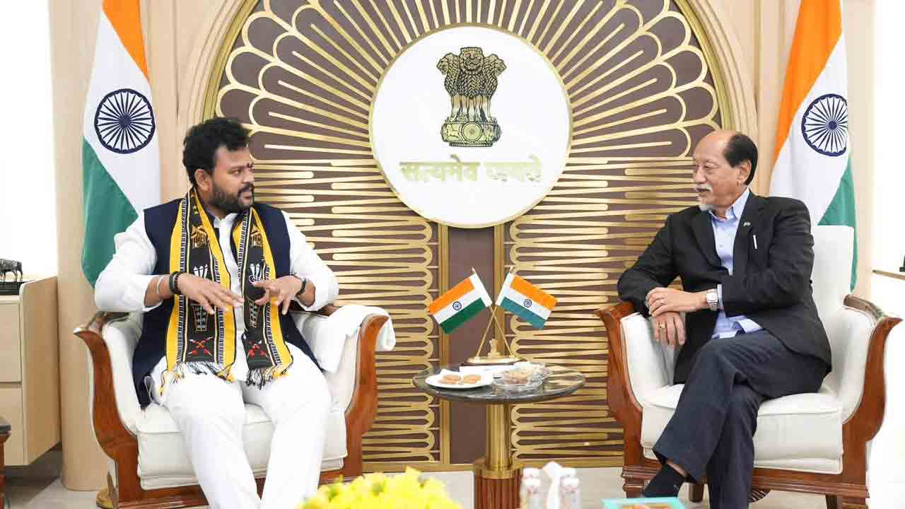 Neiphiu Rio: నాగాలాండ్ సీఎం  నేఫ్యూ రియోతో కేంద్రమంత్రి రామ్మోహన్ నాయుడు భేటీ