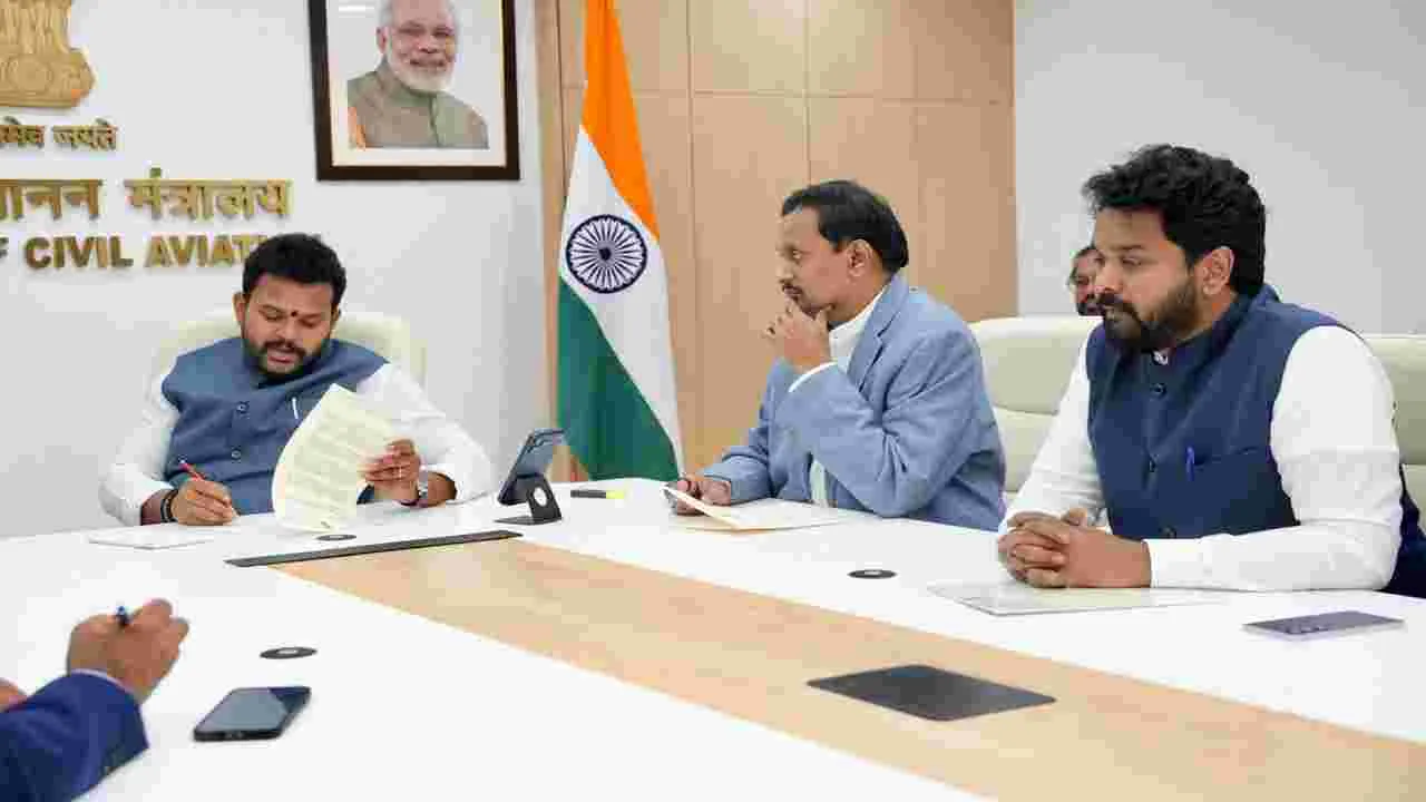 విజయవాడ-హైదరాబాద్‌ బోయింగ్‌ వైడ్‌-బాడీ విమానాలు