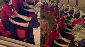 Viral wedding video: ఇది కల్యాణ మండపమా.. స్పా సెంటర్‌నా.. అతిథులకు ఎలాంటి మర్యాదలంటే.. 