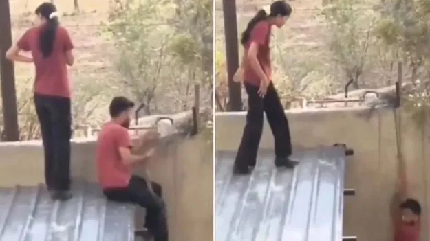 Funny student video: అమ్మాయితో కలిసి కాలేజ్ నుంచి పారిపోదామనుకున్నాడు.. చివరకు ఏం జరిగిందో చూస్తే..