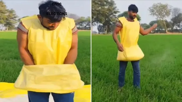 farmer fertilizing trick: వావ్.. రైతులకు ఉపయోగపడే ట్రిక్.. ఈ కుర్రాడు ఏం చేశాడో చూడండి.. 