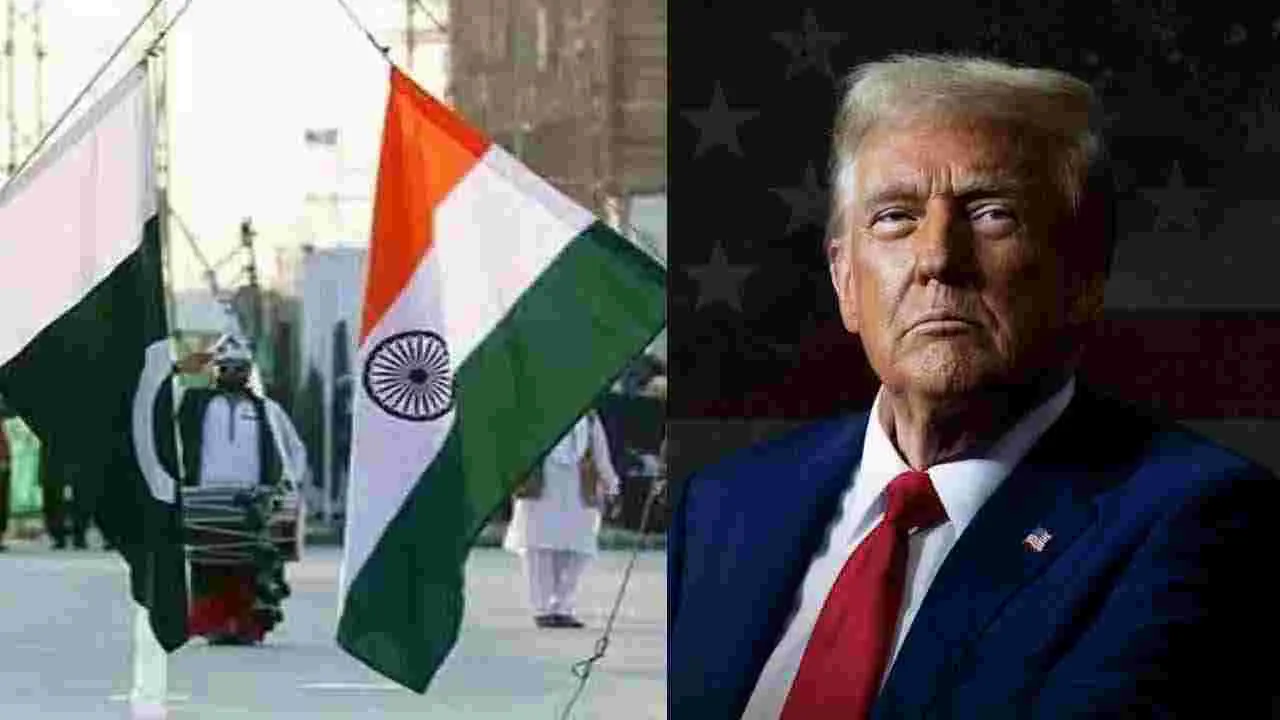 Trump-India: భారత్ పాక్ మధ్య అణుయుద్ధాన్ని ఆపా.. ట్రంప్ నోటి వెంట మళ్లీ పాత పాట