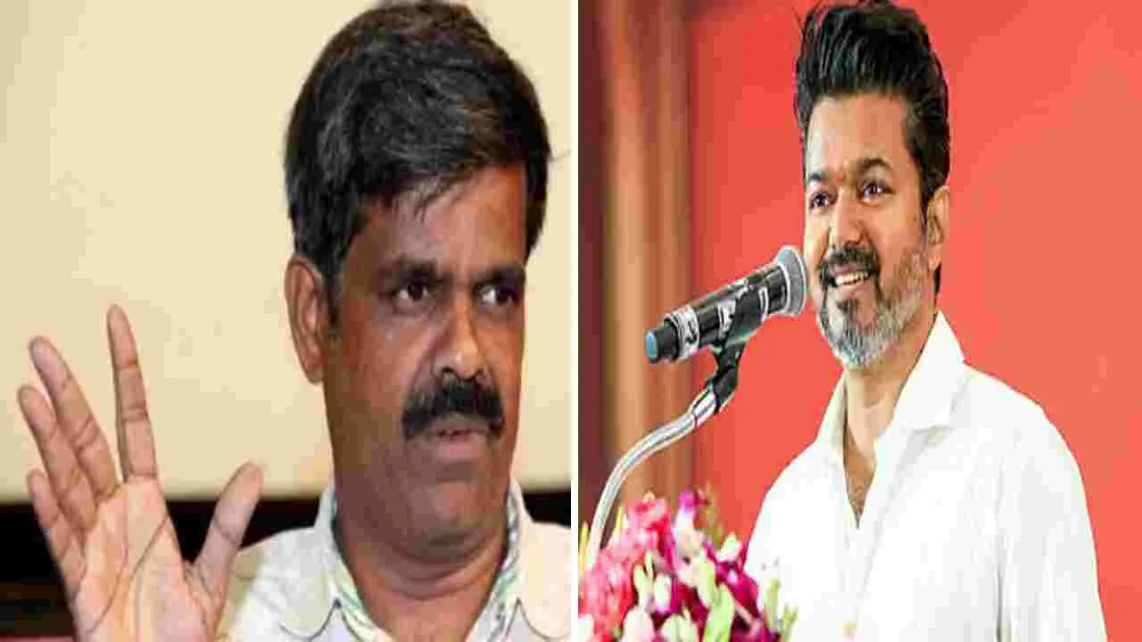 Vijay friend joins DMK: విజయ్‌ పార్టీకి షాక్.. డీఎంకేలో చేరిన సన్నిహితుడు..