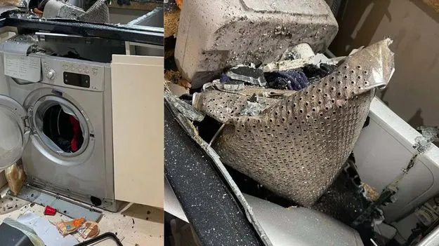 Explosion in Washing Machine: పేలిన వాషింగ్ మిషన్.. ఉలిక్కిపడ్డ ప్రజలు