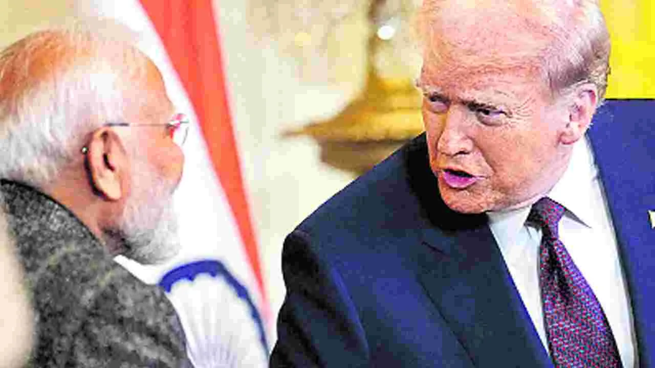 US President Donald Trump: నేను సంతోషంగా లేనని మోదీకి తెలుసు!