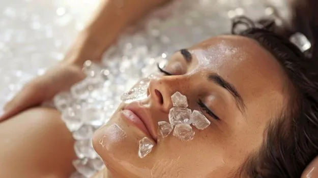 Ice Cube Facial Massage:  ఐస్ క్యూబ్స్ తో ఫేషియల్ మసాజ్.. మంచిదేనా?