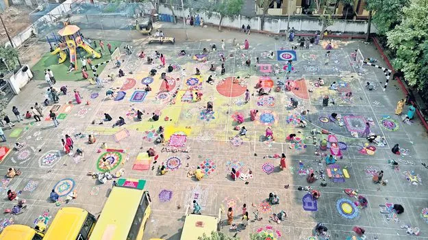 అరవిరిసిన ముగ్గులు 