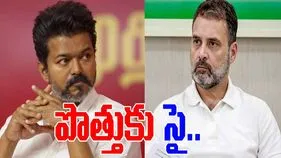 Actor Vijay TVK: కాంగ్రెస్ మా సహజ మిత్రుడు.. విజయ్ టీవీకే సంకేతాలు