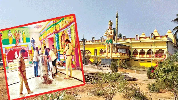 సీసీ కెమెరాలు కట్‌చేసి.. వెంకటేశ్వరాలయంలో భారీ చోరీ