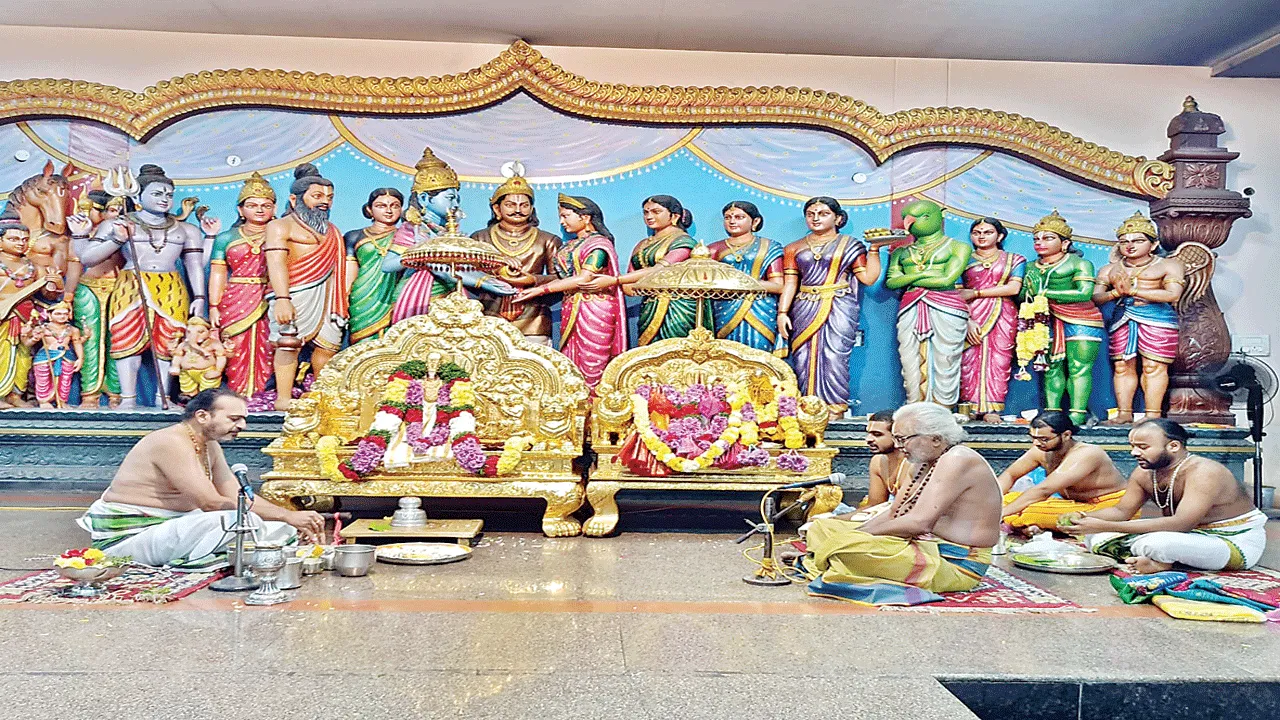 కడు రమణీయం.. గోదా శ్రీరంగనాఽఽథుల కల్యాణం