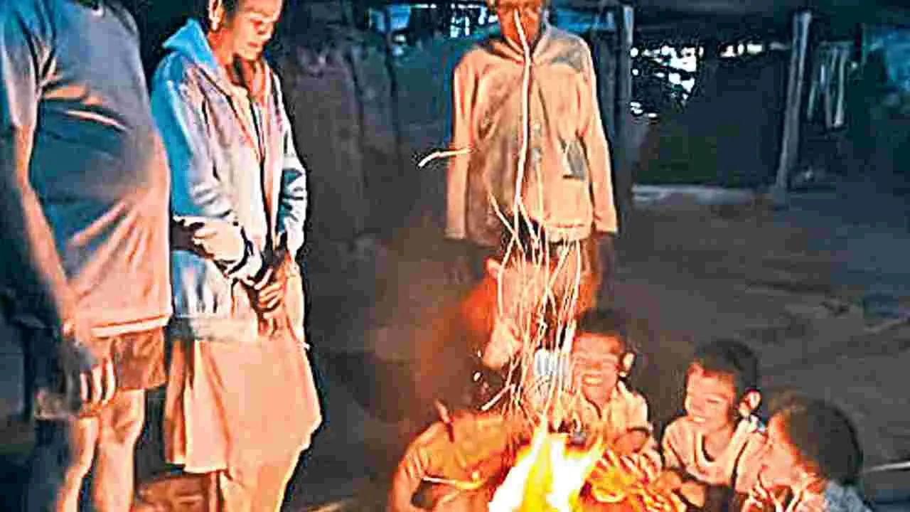 Cold wave: రోజంతా గజ గజ