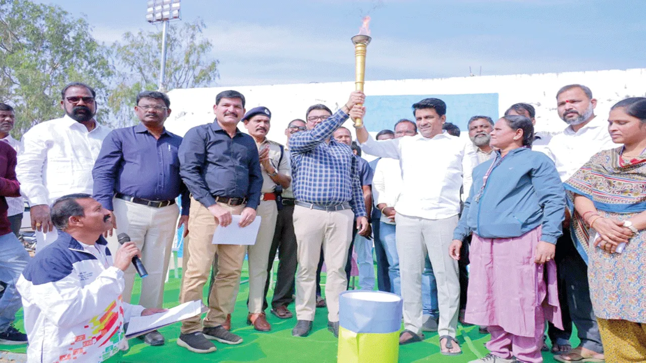 ఘనంగా 2వ ఎడిషన్‌ సీఎం కప్‌-2025 టార్చ్‌ ర్యాలీ