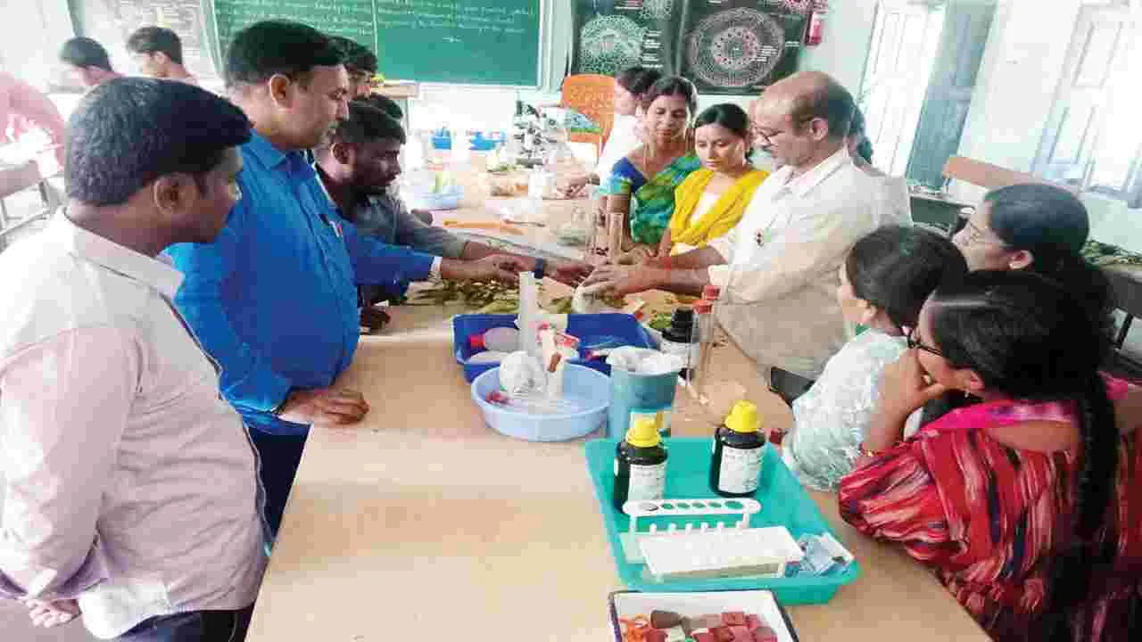 సీసీ కెమెరాల నిఘాలో ఇంటర్‌ ప్రయోగ పరీక్షలు