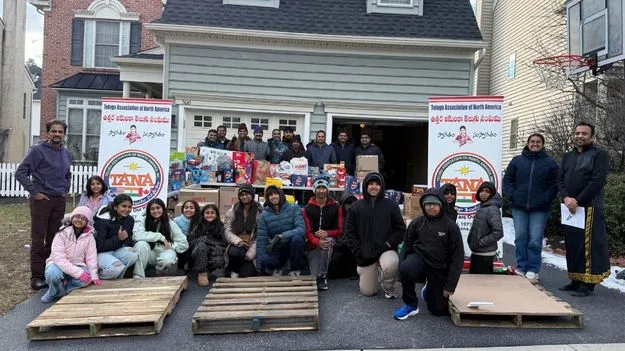 TANA Mid Atlantic: ఫుడ్‌ బ్యాంక్‌లకు తానా మిడ్‌-అట్లాంటిక్‌ వాలంటీర్ల భారీ విరాళం