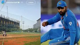 Ind Vs NZ: వన్డే సిరీస్‌కు సిద్ధమవుతున్న హిట్‌మ్యాన్.. ఫొటో వైరల్