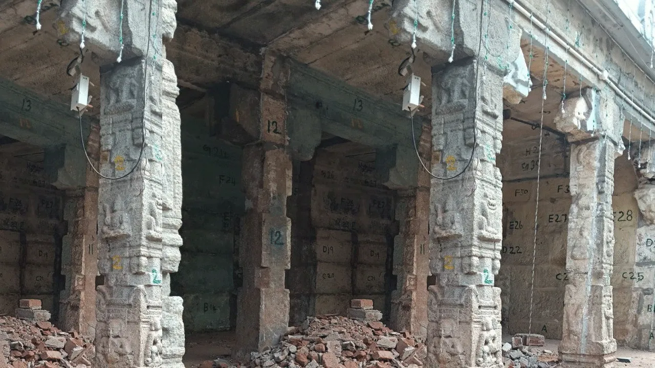 అలిపిరి పాదాలమండపం పునరుద్ధరణ పనులు ప్రారంభం