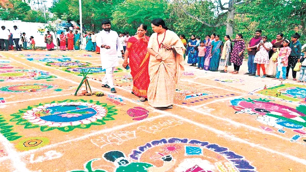 ముగ్గులతో సంస్కృతి, సంప్రదాయం 
