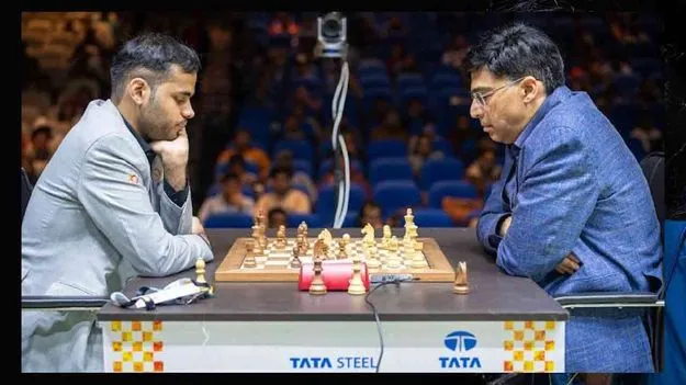 Tata Steel Blitz: ఆనంద్‌కు అర్జున్‌ షాక్‌