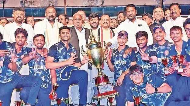 Rajiv Gandhi U19 T20: ‘రాజీవ్‌’ టీ20 విజేత హైదరాబాద్‌