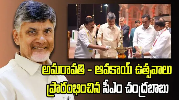 Andhra Pradesh: 'అమరావతి-ఆవకాయ్' ఉత్సవాలు ప్రారంభించిన సీఎం చంద్రబాబు
